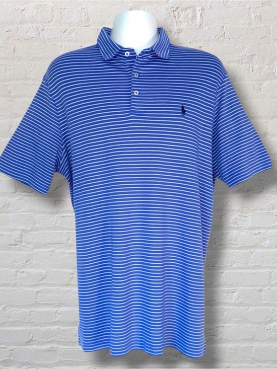 Polo Ralph Lauren Other - Polo Ralph Lauren Blue White Striped Polo Shirt Men’s XL Classic Fit